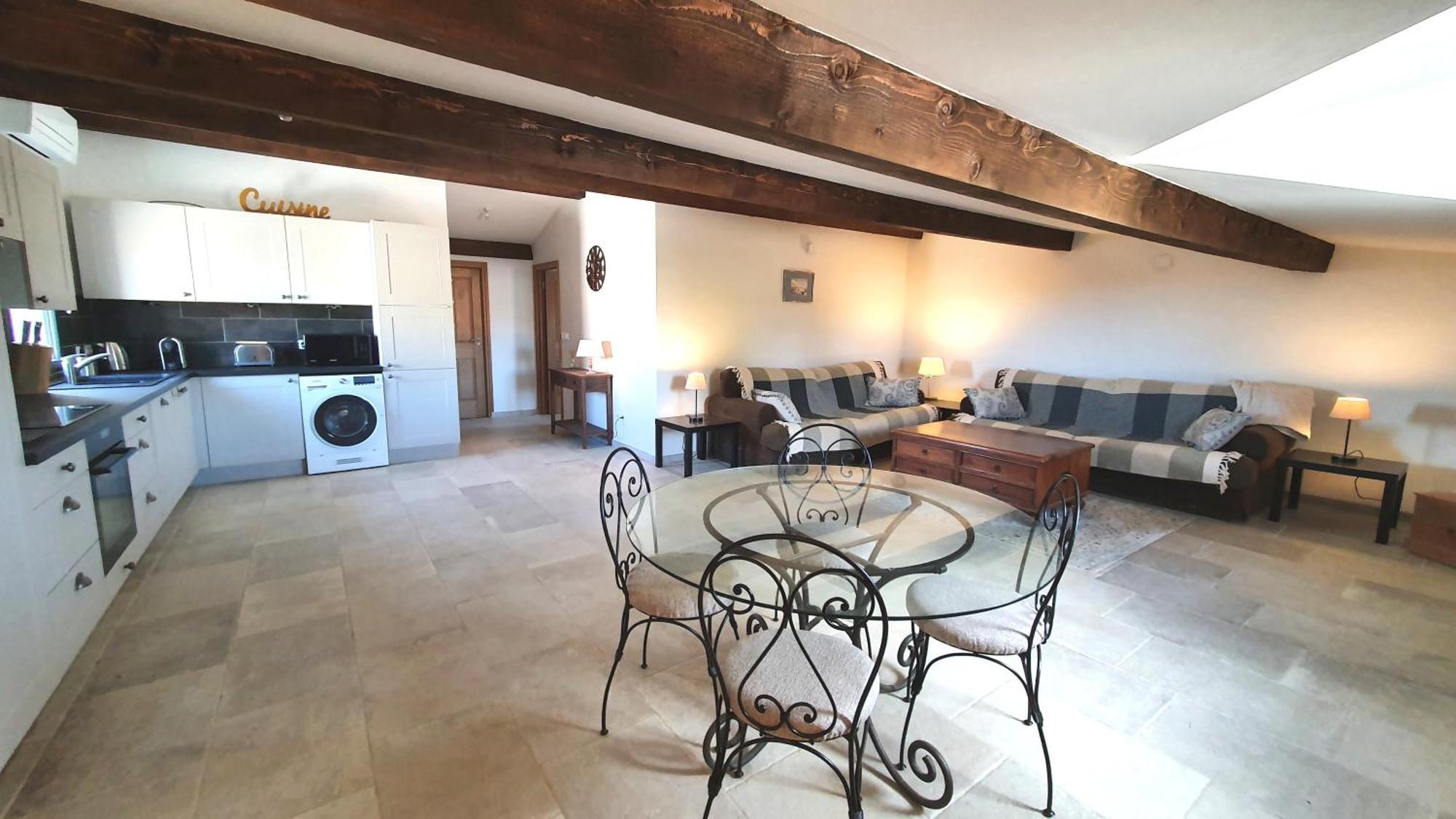 'Au Coeur Des Vignes' - Private Apartment & Garden Magalas Kültér fotó